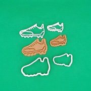 FOREMKA do ciastek -ZESTAW BUTY PIŁKARSKIE KORKI(wykrawacz i stempel 7,5cm)