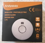 Czujnik dymu Andyssey WiFi Smart Life alarm GS558D-H04