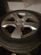 Oryginalne alufelgi Peugeot 3008 z 2012r letnie opony – komplet