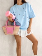 T-SHIRT DAMSKI BASIC WISIENKA NOWOŚĆ SM LXL