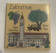 Magnes na lodówkę  GRECJA Ateny  Corfu Zakynthos Skiatos Greece (8)