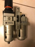 Zespół przygotowania powietrza SMC EAW3000 regulator naolejacz