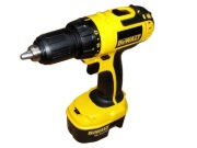 Wiertarko-wkrętarka DeWALT DC731KB + 2 baterie + ładowarka + walizka