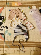 Czapeczki dziewczęce 56/62