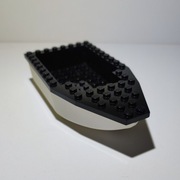 LEGO łódź 28533 + 28535 (biało-czarna)