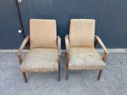 Dwa fotele z PRL-u 