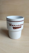 Kubek barowy, ceramiczny WARSZAWA da się lubić - 330 ml.