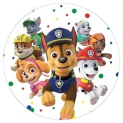 Opłatek na tort.Psi patrol 