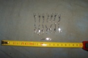 Krętliki z agrafkami 2 cm zestaw 15 szt