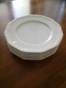 Rosenthal Biala Maria  6 talerzy obiadowych plaskich 27 cm 