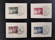 GG 59-62 kasownik okolicznościowy wydanie na pomoc zimową FDC