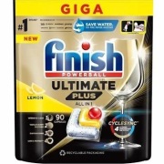 Finish Ultimate Plus All in 1 kapsułki do zmywarki cytryna 90 szt