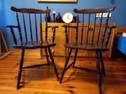 2 krzesła typ 233 Fabryka Mebli Giętych w Jasienicy k. Bielska. PRL '80