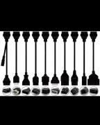 Przewody Kable AUTOCOM Osobowe AZJATYCKIE 10 sztuk adapterów OBD2 AZJA