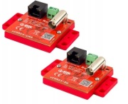 Zestaw aktywnych konwerterów transmisji Ethernet oraz PoE ATTE xCOAX4-SET