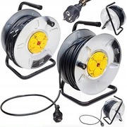 METALOWY PRZEDŁUŻACZ BĘBNOWY NA BĘBNIE BUDOWLANY 25m 3x2,5