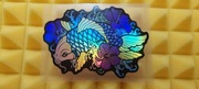 JAPOŃSKA RYBA WĘDKARZ FISCH NAKLEJKA STICKER 