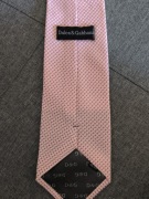 Krawat Dolce Gabbana różowy 