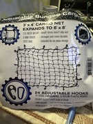 Siatka Grit z haczykami i karabińczykami na bagażnik , przyczepkę