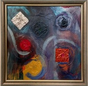 Obraz Bitwa o Układ Słoneczny oryginalne wykonanie sztuka nowoczesna