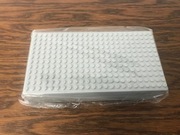 pudełko na klocki szare plastikowe pudełko na klocki LEGO pojemnik