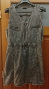 Sukienka jeansowa z kieszeniami firmy Janina r. 44/ 16