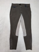 Zielone khaki spodnie jeździeckie bryczesy BR ok. 38 - 40