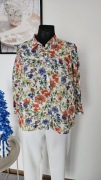 Kolorowa bluzka koszulowa Zara rozmiar XS/34