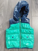 Gruby, ciepły bezrękawnik/kamizelka