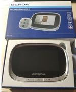 Elektroniczny wizjer cyfrowy GERDA OpticM z dzwonkiem 4,3"srebrny NOWY