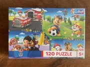 Puzzle 120 - Trefl (super jakość) - Psi Patrol