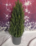 Sztuczne drzewko świąteczne z doniczką –  47 cm