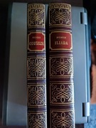 Homer - Iliada + Odyseja (złota oprawa EXLIBRIS KWE)