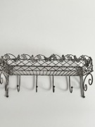 Nowy stylowy,prowansalski wieszak ścienny z półeczką