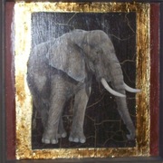 Sprzedam obraz ze sloniem