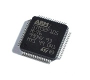 Mikrokontroler STM32F105RBT6, obudowa LQFP64