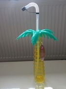 2szt butelki do napojów ze słomkami poj 500ml