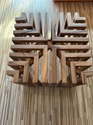 Stolik kawowy orzechowy