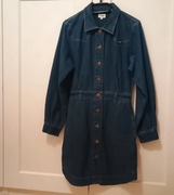 Wrangler sukienka na co dzień jeansowa mini rozmiar XS