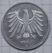 #2786 Niemcy - RFN 5 marek 1981 D 