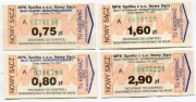 Bilet MPK Nowy Sącz - 75gr, 80gr, 1.60zł, 2.90zł