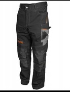 SPODNIE ROBOCZE STIHL M CZARNO-POMARAŃCZOWE WZMOCNIONE