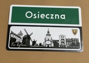 Magnes  na lodówkę ZNAK Drogowy Osieczna Polska Poland (2)