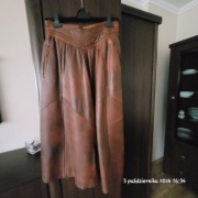 Skórzana spódnica 