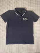 Emporio Armani koszulka Polo granatowa 140 10 lat modna