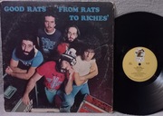 Good Rats, From Rats to Riches, USA 1st ed., exc-