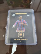 Topps Match Attax CL Extra 2025-26 nr BE 5 Ronaldinho Black Edge