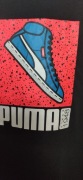 Koszulka t-shirt oversize puma z mega grafika z bawełny 
