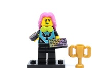 Lego minifigures - 25 seria - Zawodniczka e-sportowa
