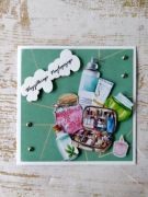 Kartka dla Kosmetyczki Spa 